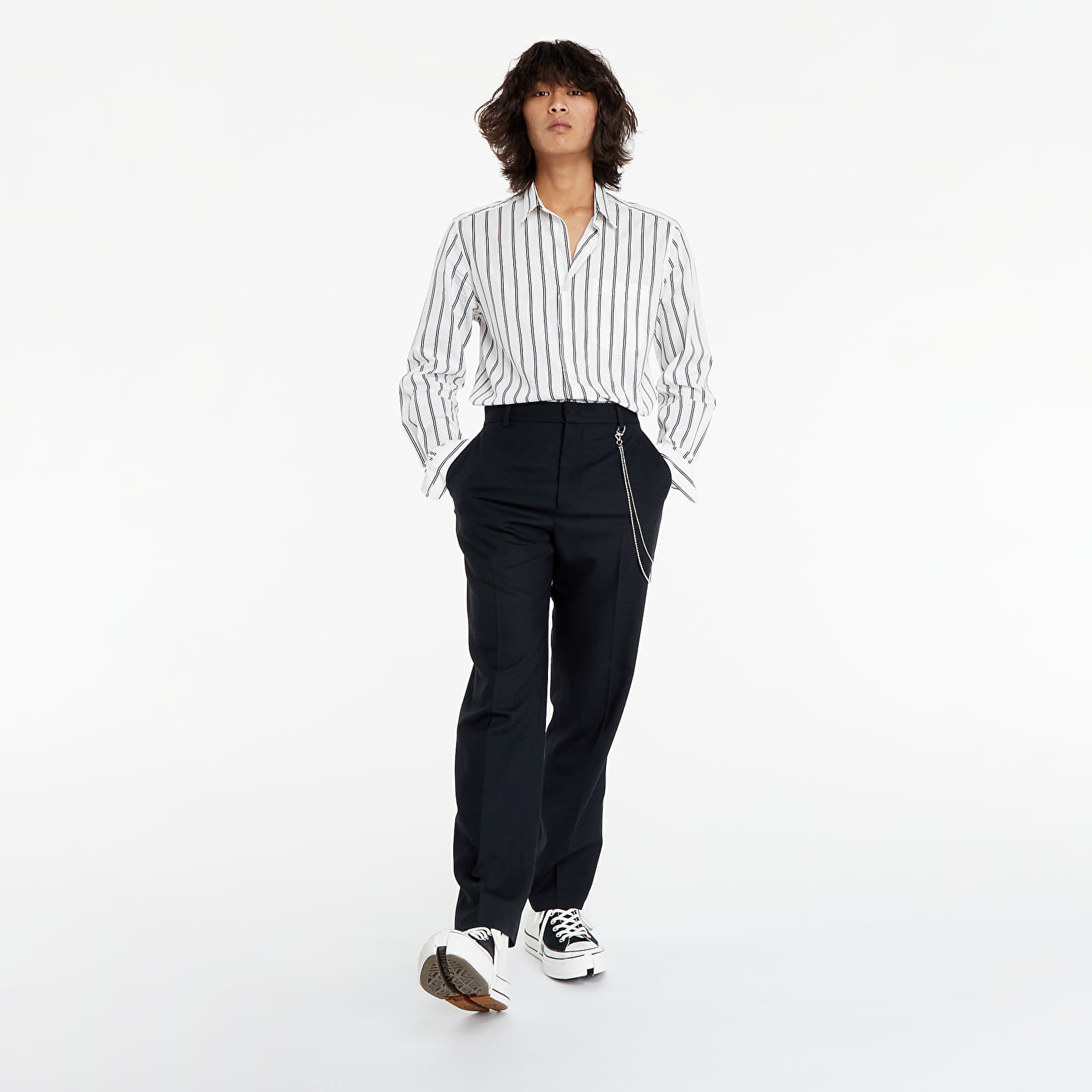 Pants and jeans McQ Fasciated Trouser Darkest Black