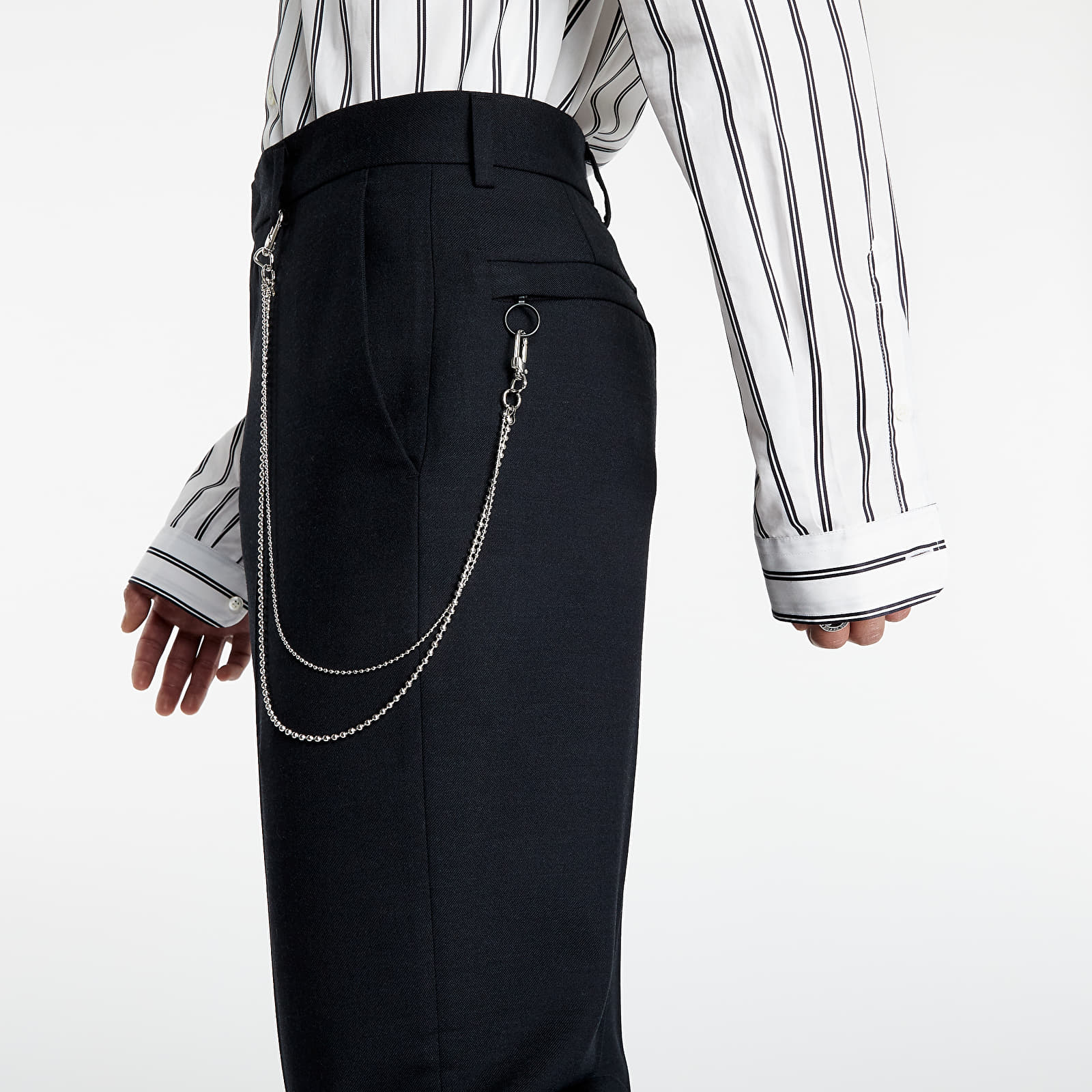 Pants and jeans McQ Fasciated Trouser Darkest Black