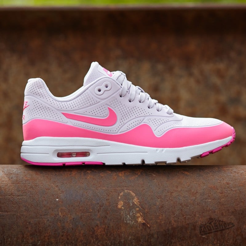 Naisten kengät Nike Wmns Air Max 1 Ultra Moire Bleached Lilac/ Pink Blast- White