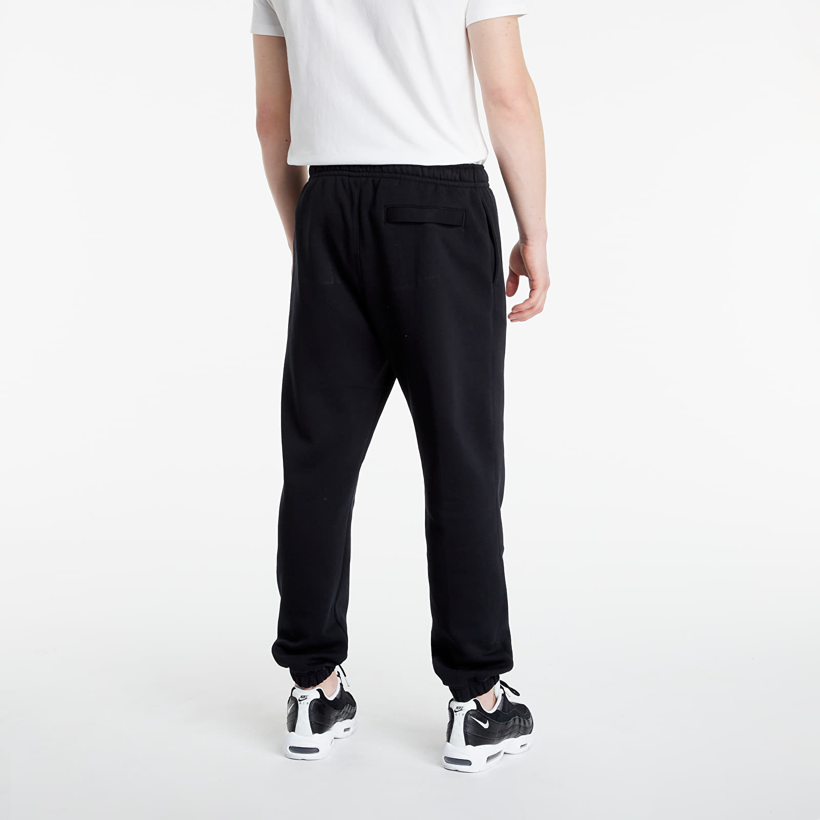 Kelnės Nike Sportswear Club Pant Cf BB Black/ Black/ White