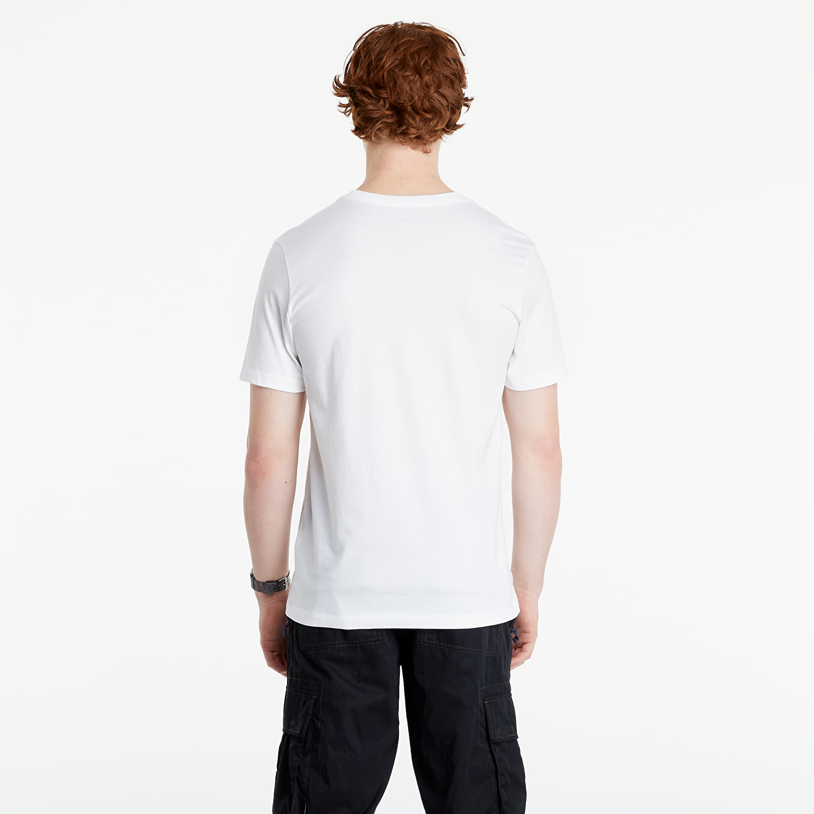 T-shirts Jordan Jumpman Air Hybrid Crew Tee White/ Blue Void