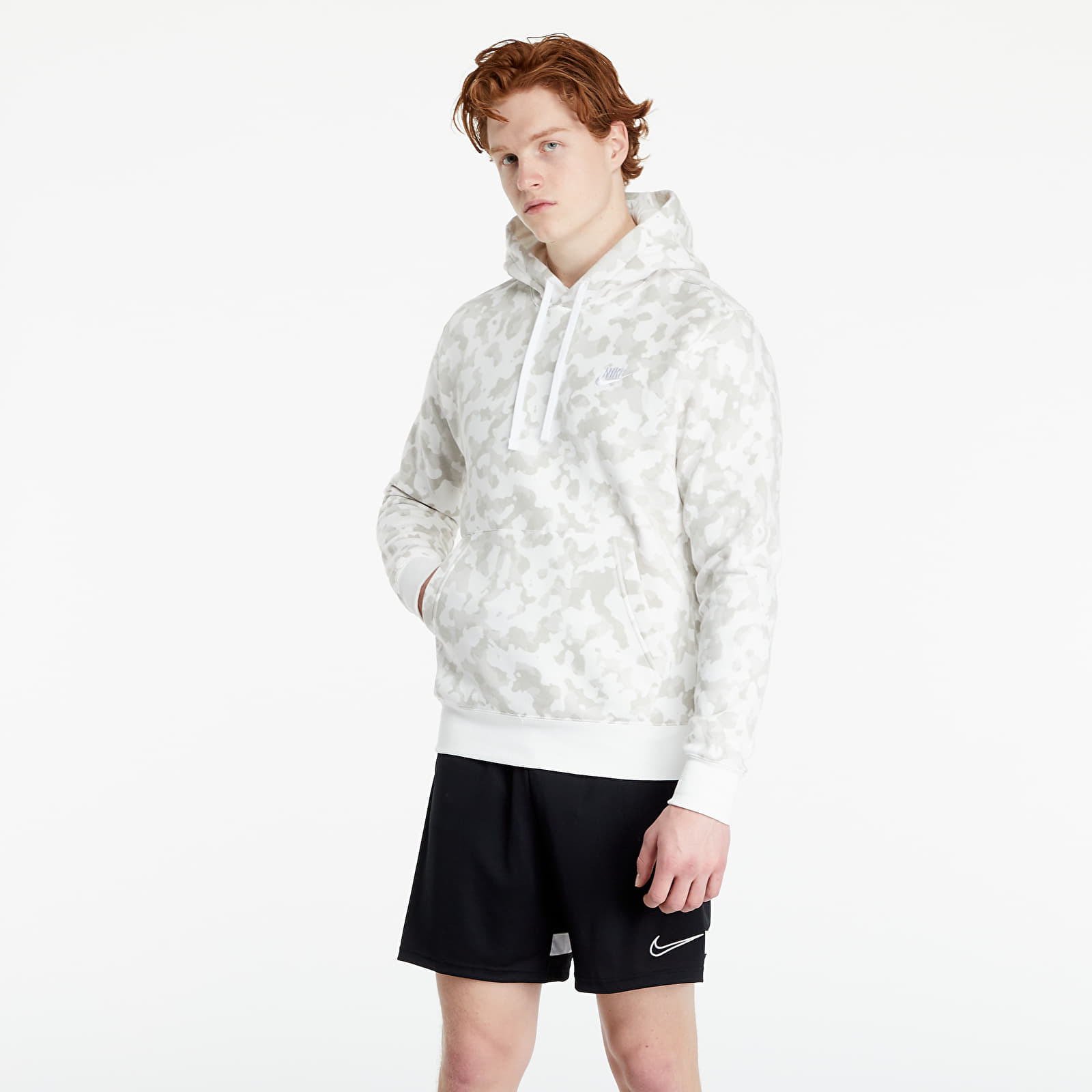Hettegensere og sweatshirts Nike Sportswear Club Men's Hoodie Summit White/ White