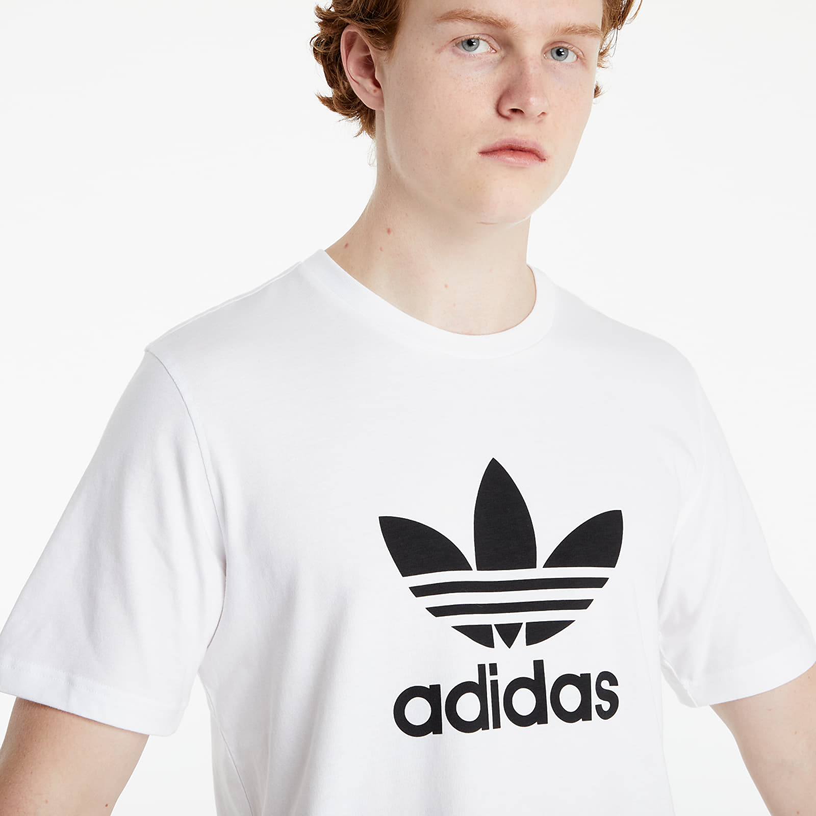 T-shirts adidas Trefoil Tee White