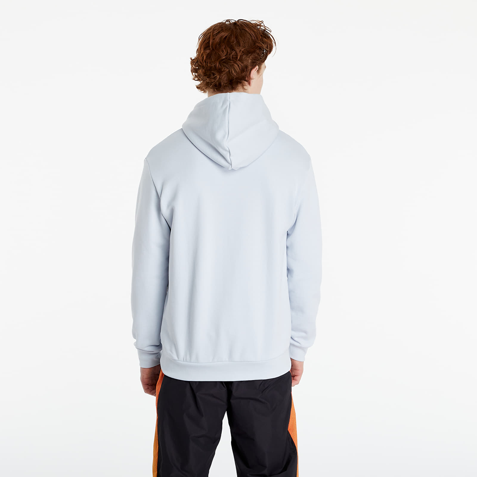 Kapuutsikud ja kampsunid adidas 3D Trefoil OM Hoodie Halo Blue
