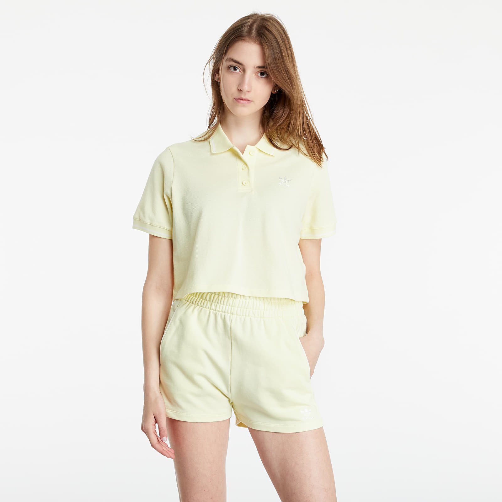Tricouri adidas Tennis Polo Tee Haze Yellow
