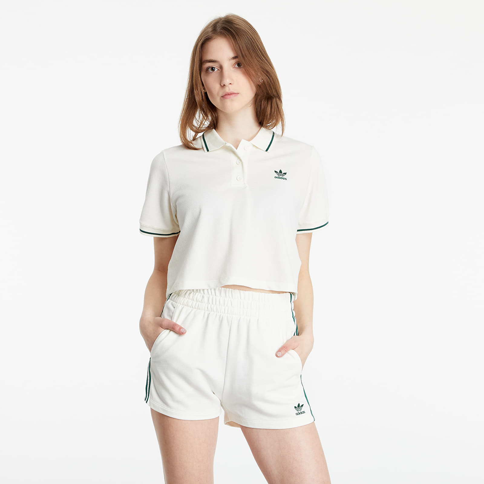 Koszulki adidas Tennis Polo Tee Off White