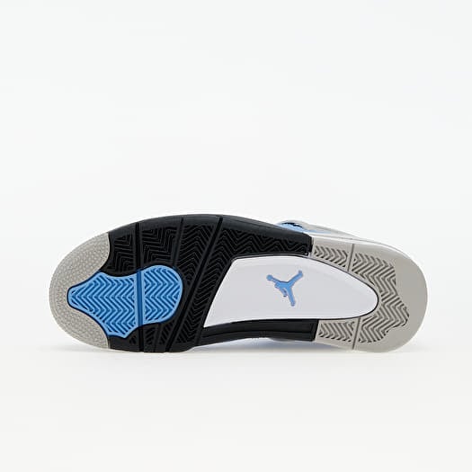Men s shoes Air Jordan 4 Retro University Blue Black Tech Grey