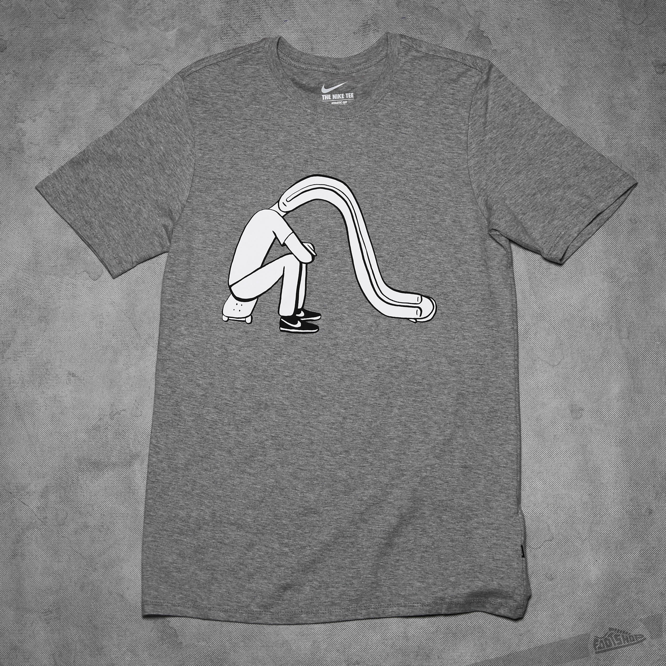 T-Shirts and shirts Nike SB Geoff Mcfetridge 3 Tee Grey