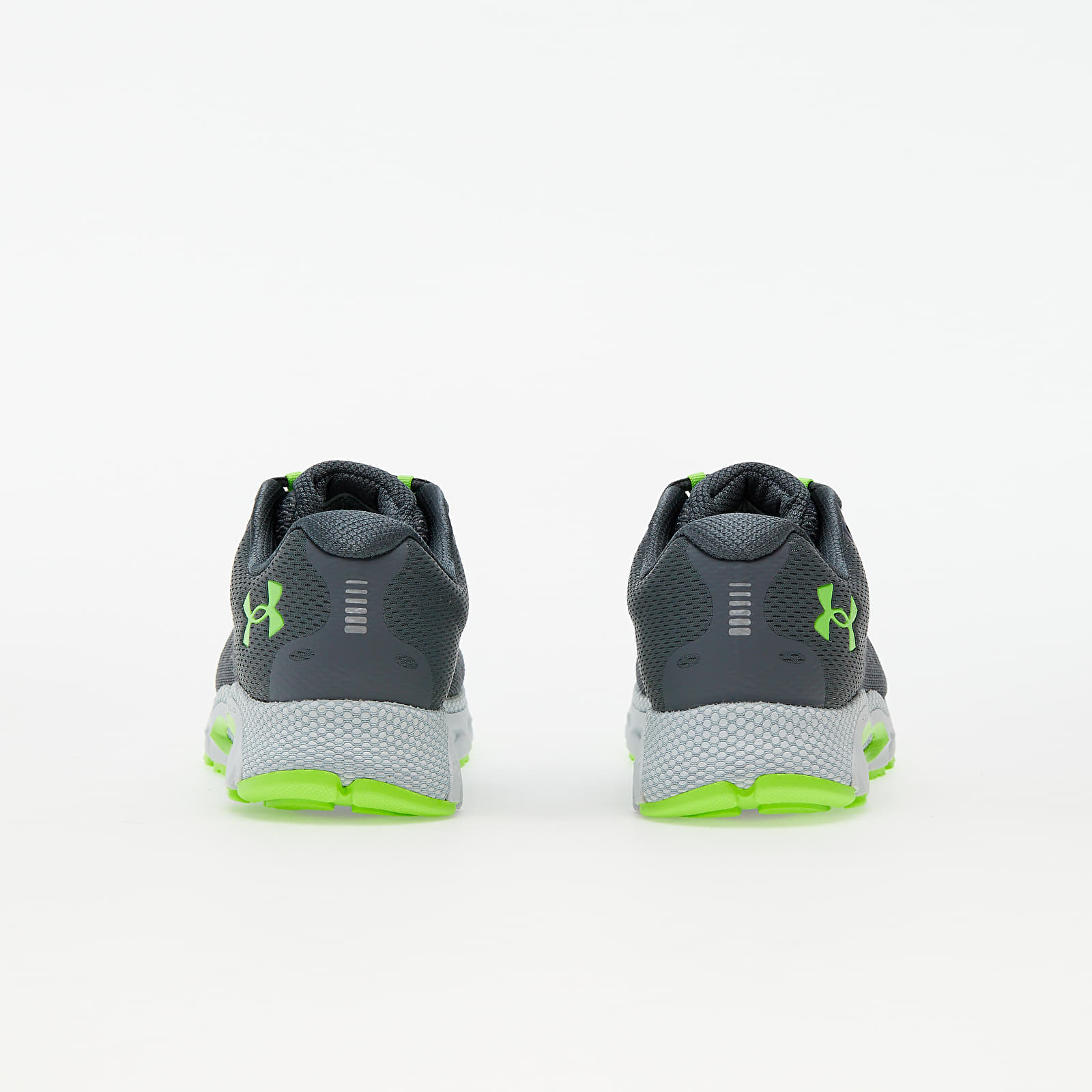 Grey and green under armour shoes online