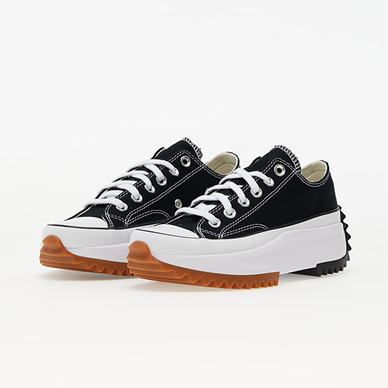 converse コンバース run star hike low Converse Run Star Hike Low Black/ White/ Gum | Footshop