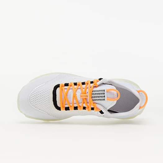 nike white and orange react live