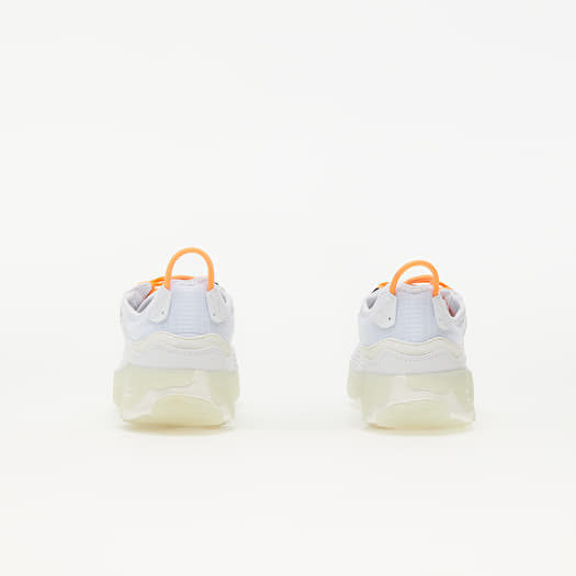 nike white and orange react live