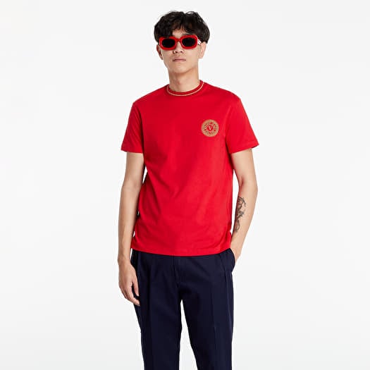 Red versace cheap t shirt