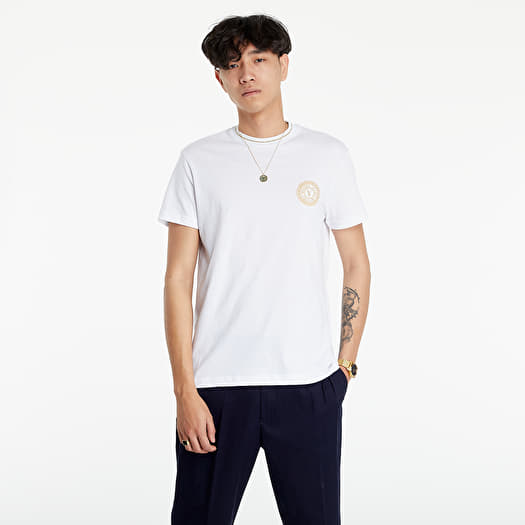 Camisetas Versace Jeans Couture Slim Round Small Emb T-shirt White