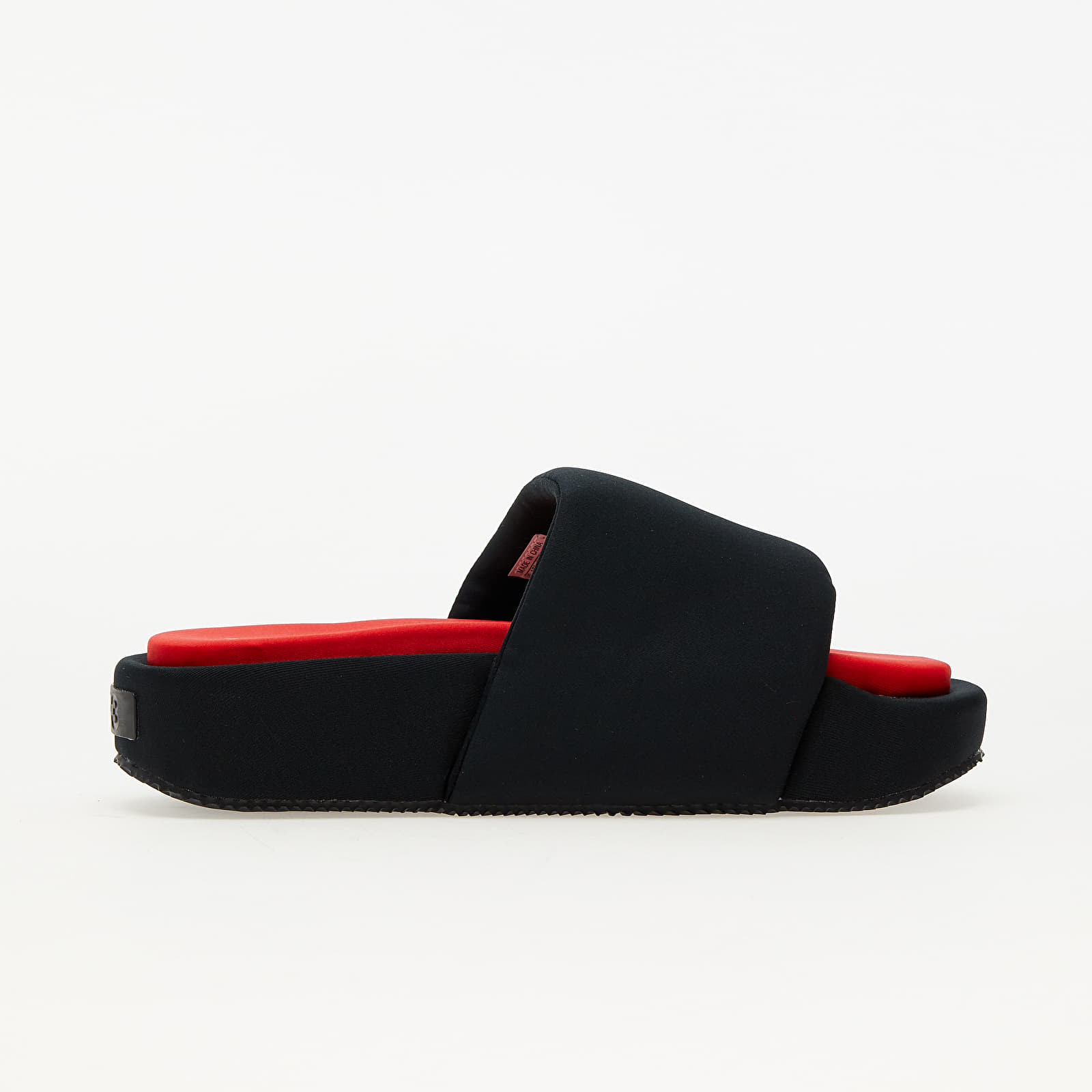 Zapatillas Hombre Y-3 Slide Black/ Black/ Red