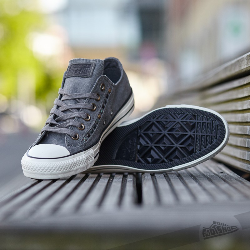 Scarpe donna Converse CTAS Eyebrow Cut Out OX Ground Grey