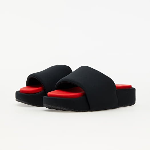 Y3 slides black hot sale