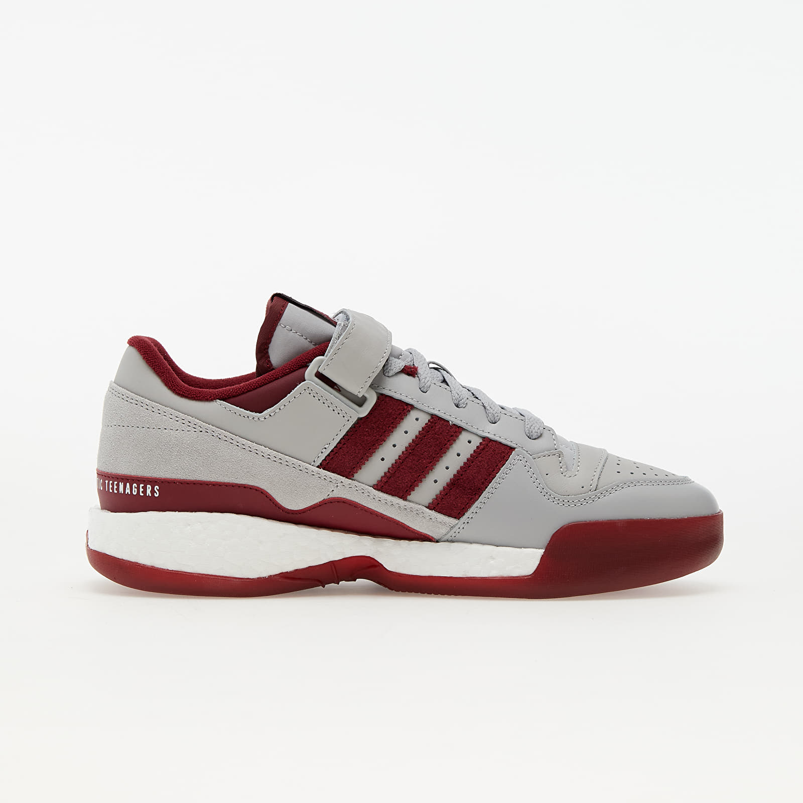 Men's shoes adidas Forum Low Human Made Grey Two/ Collegiate Burgundy/ Core Black