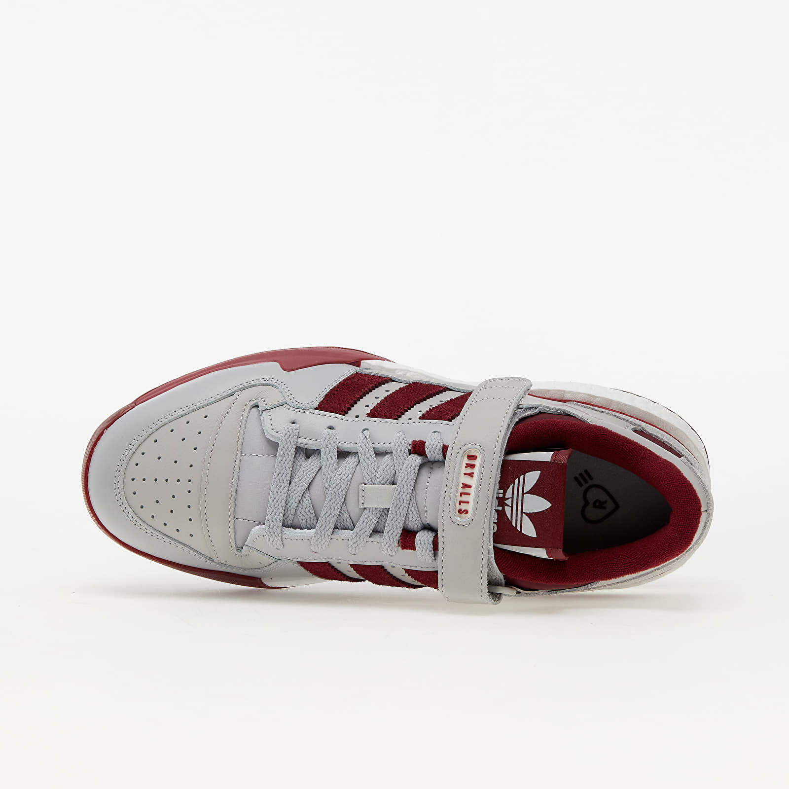 Herenschoenen adidas Forum Low Human Made Grey Two/ Collegiate Burgundy/ Core Black