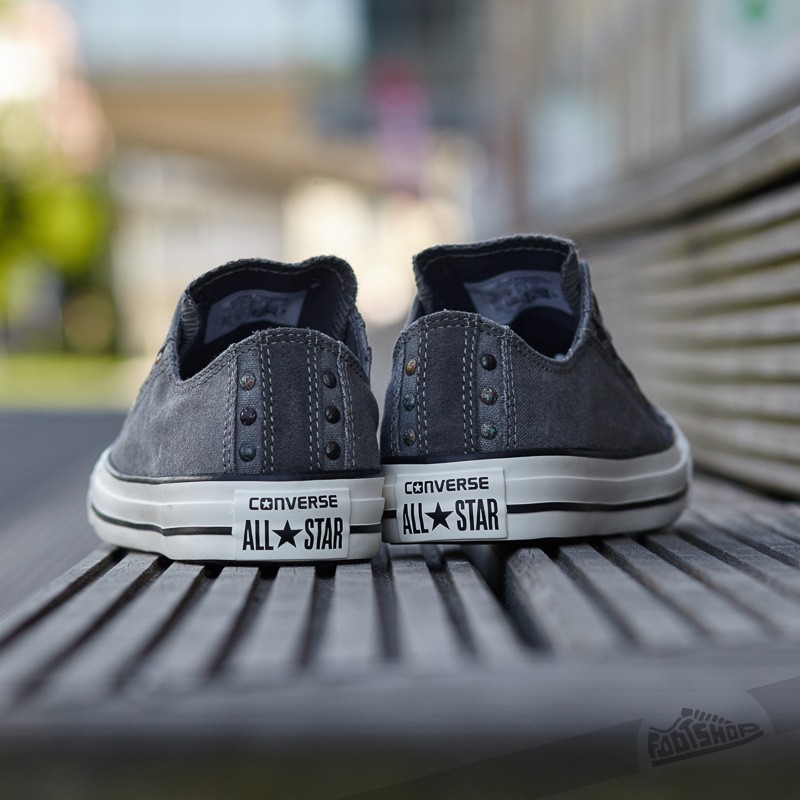 Scarpe donna Converse CTAS Eyebrow Cut Out OX Ground Grey