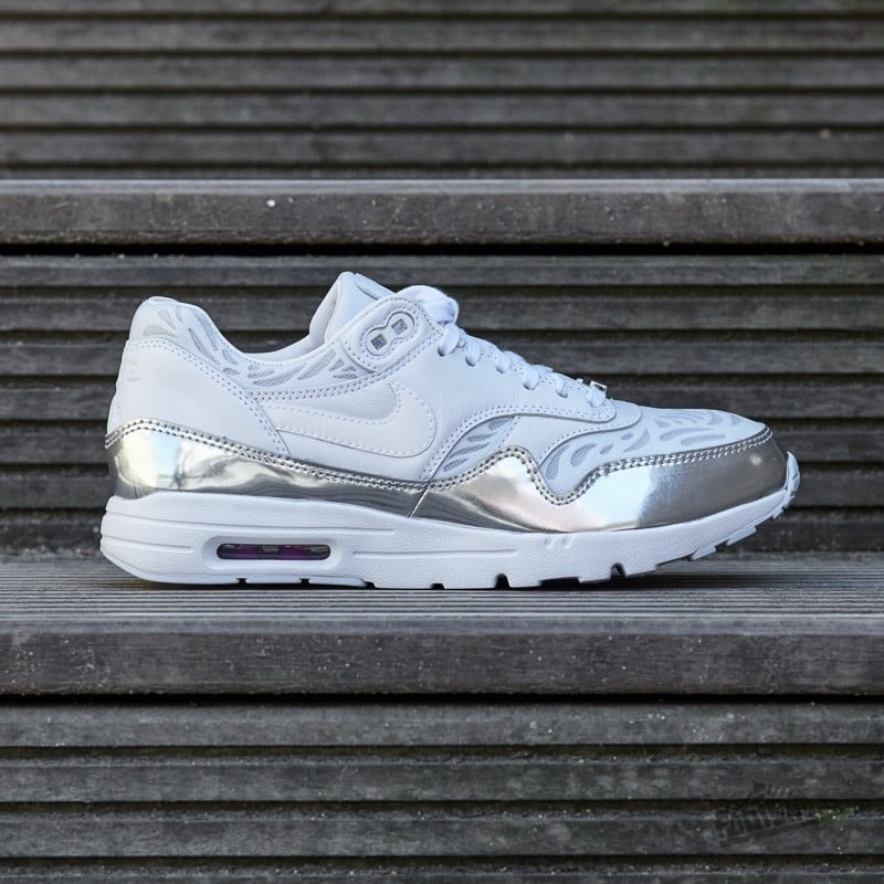 Damen Sneaker und Schuhe Nike W Air Max 1 Ultra Serena Williams QS White Metallic Silver Pure Platinum Wolf Footshop