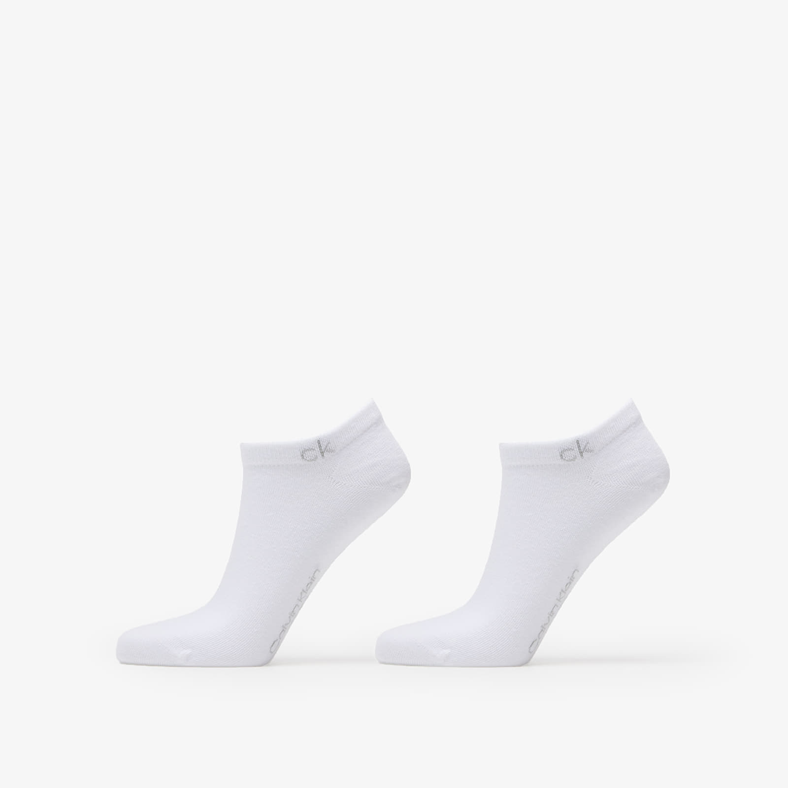 Ponožky Calvin Klein Cotton Liner 2-Pack Socks White