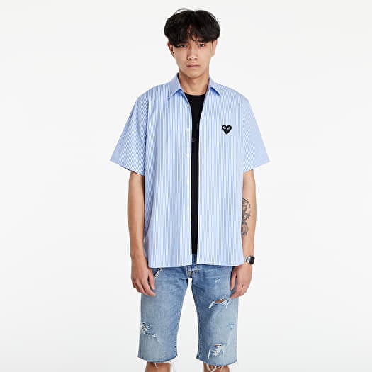 Comme des garcons short sleeve sale striped