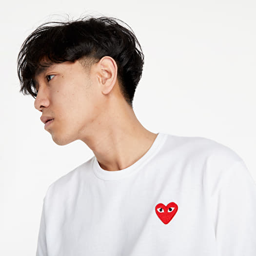 T shirt Comme des Garcons PLAY Polka Dot Edge Tee