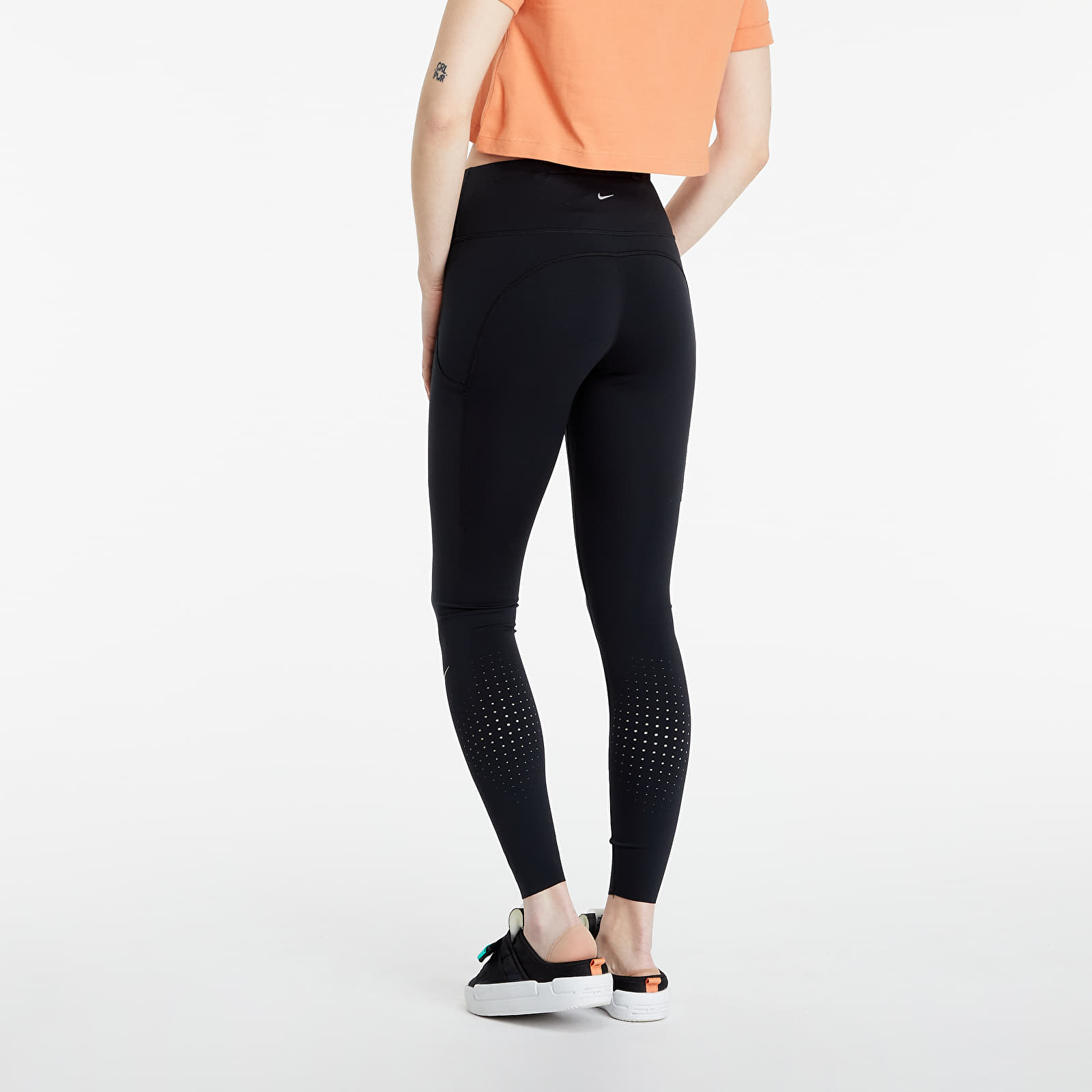 Bukser Nike Epic Luxe W Running Leggings Black/ Reflective Silv