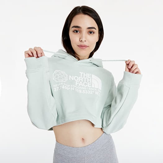 North face store cropped sweater