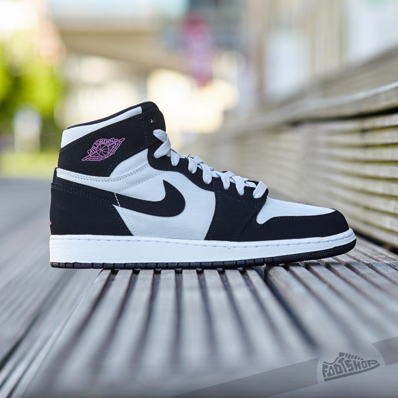 Scarpe donna Air Jordan 1 Retro High (GG) Pure Platinum/ Vivid Pink-Black-White