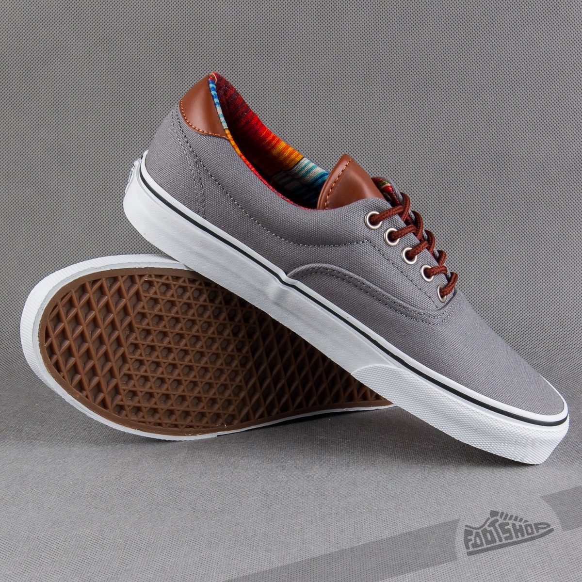 Men s shoes Vans ERA 59 C L steel gray Footshop