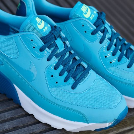 Women s shoes Nike W Air Max 90 Ultra Essential Gamma Blue Gamma Blue Green Abyss Footshop