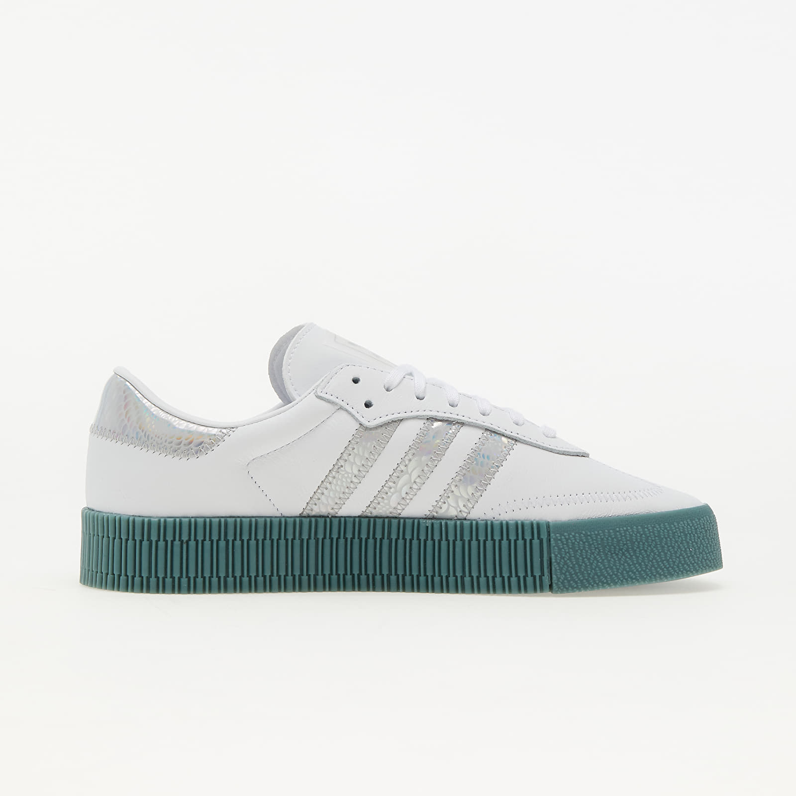 Moteriška avalynė adidas Sambarose W Ftw White/ Supplier Color/ Haze Metalic