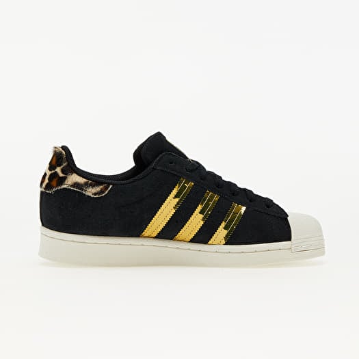 Women s shoes adidas Superstar W Core Black Off White Gold