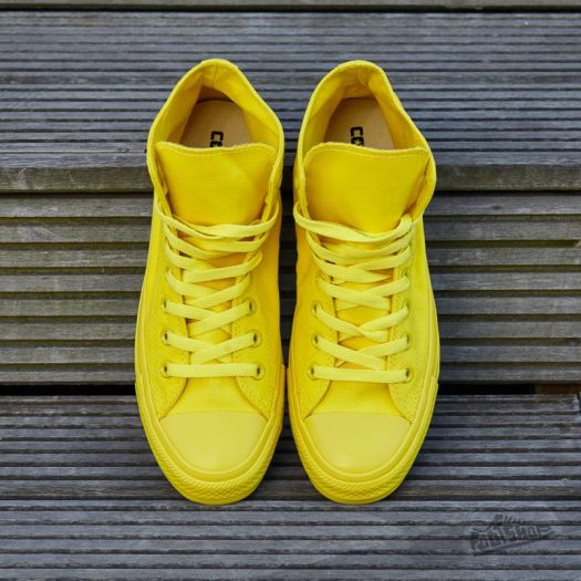Converse monochrome yellow outlet