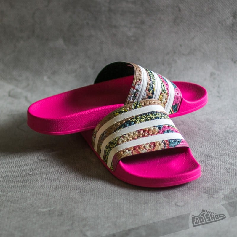 Scarpe donna adidas Adilette W Ray Pink/ Ftw White/ Ray Pink