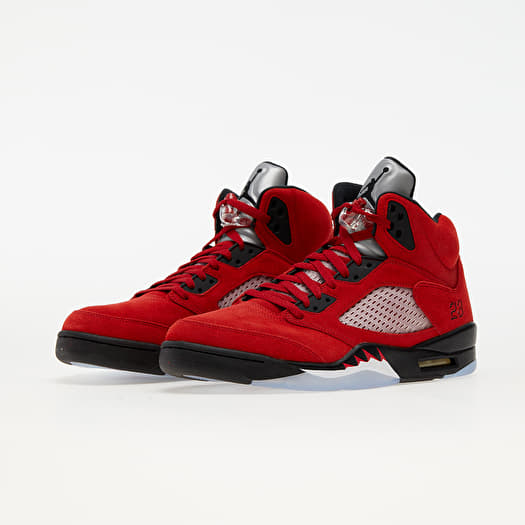 Red and best sale black 5 jordans