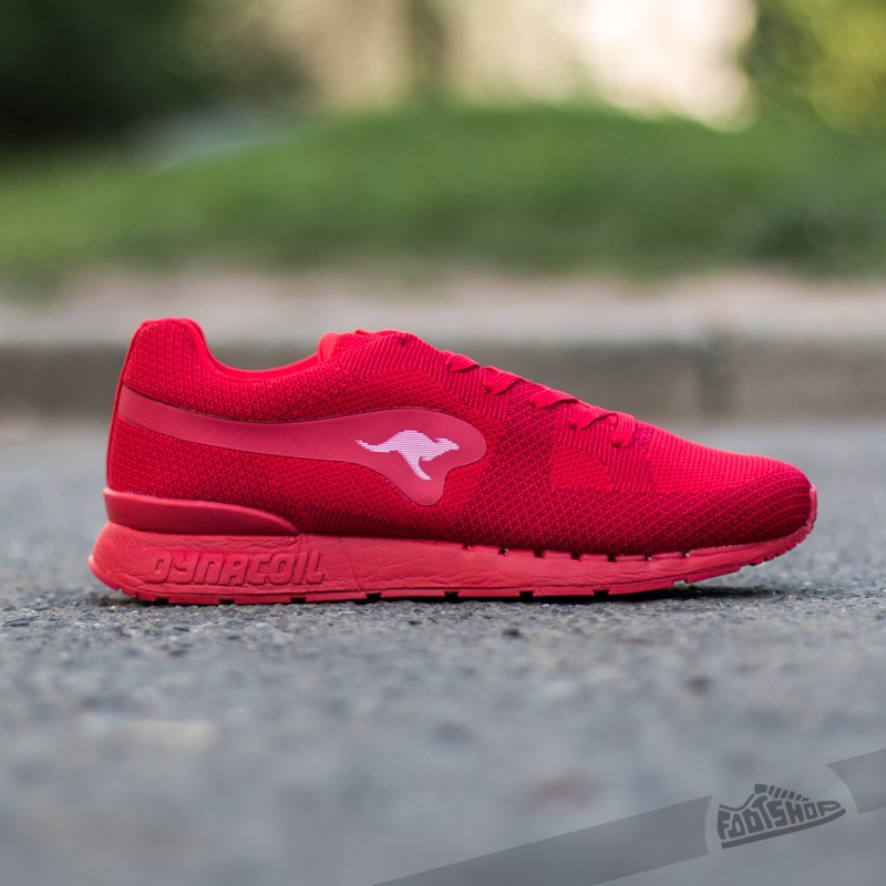 Men's shoes KangaROOS COIL-R1 Woven Flame Red