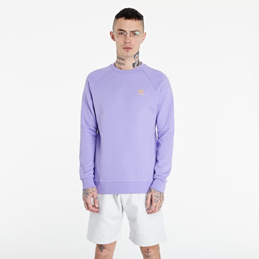 Adidas purple online crew neck