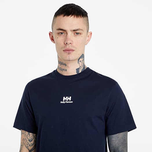 T-shirts Helly Hansen Yu20 Logo T-Shirt Navy Footshop