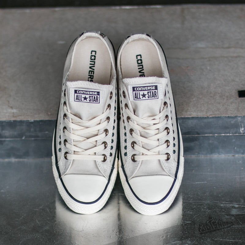 Încălțăminte și sneakerși pentru femei Converse Chuck Taylor AS Eyerow Cut Out OX Parchment/ Eg