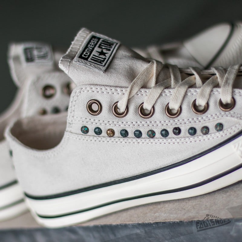 Încălțăminte și sneakerși pentru femei Converse Chuck Taylor AS Eyerow Cut Out OX Parchment/ Eg