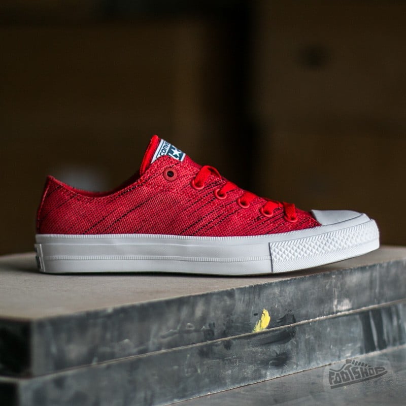 Converse chuck taylor all star ii red clearance