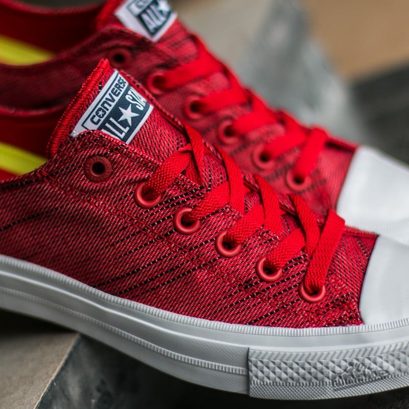 Men s shoes Converse Chuck Taylor All Star II OX Red Black White Footshop