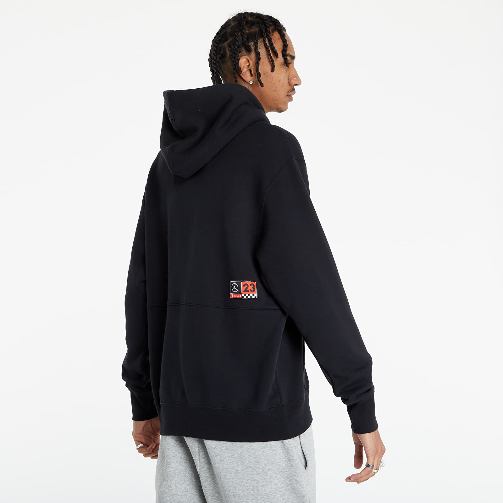 Mikiny Jordan Sport DNA Pullover Hoodie Black/ Cyber