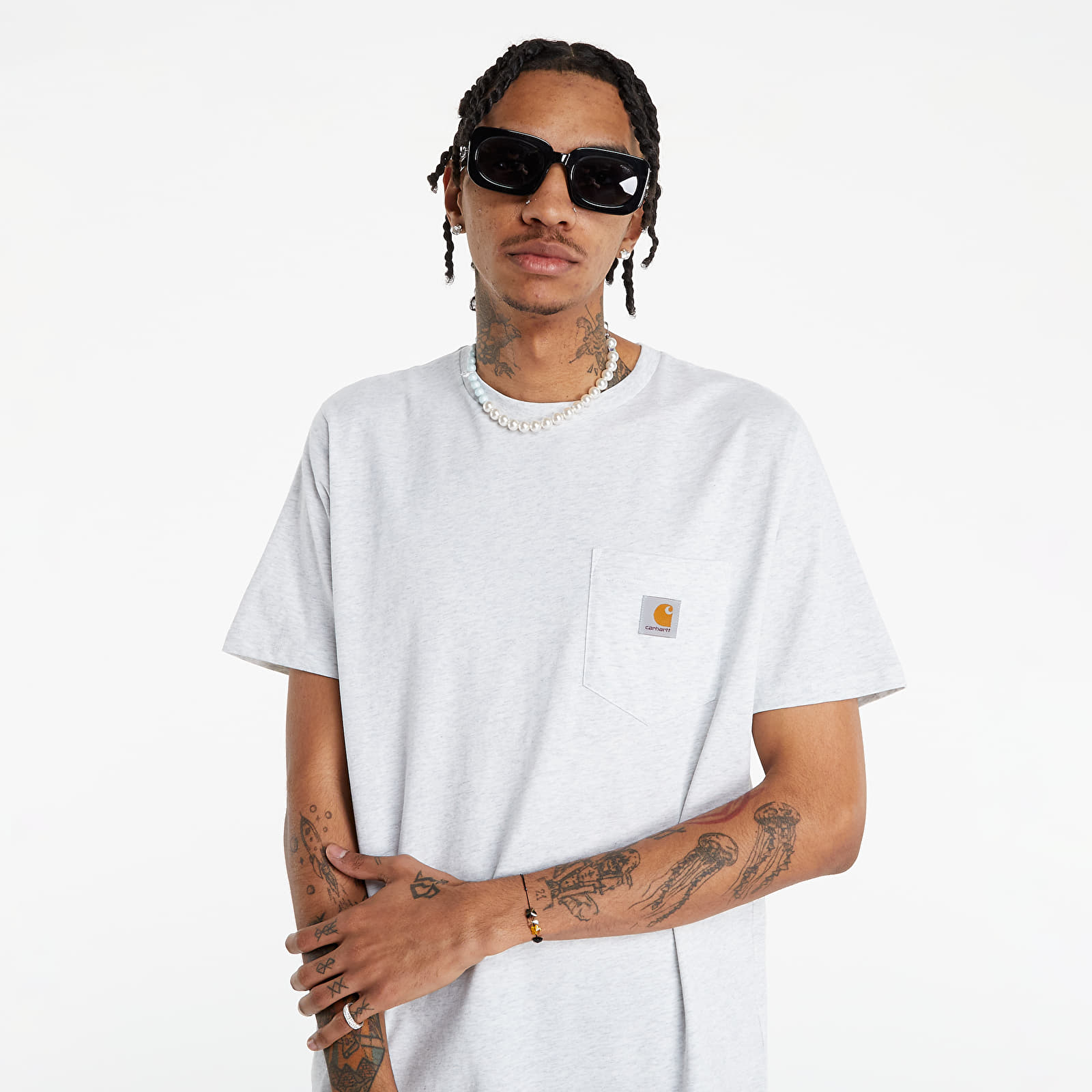 HOT Carhartt Workwear Carhartt T Shirt White T-shirts Carhartt WIP