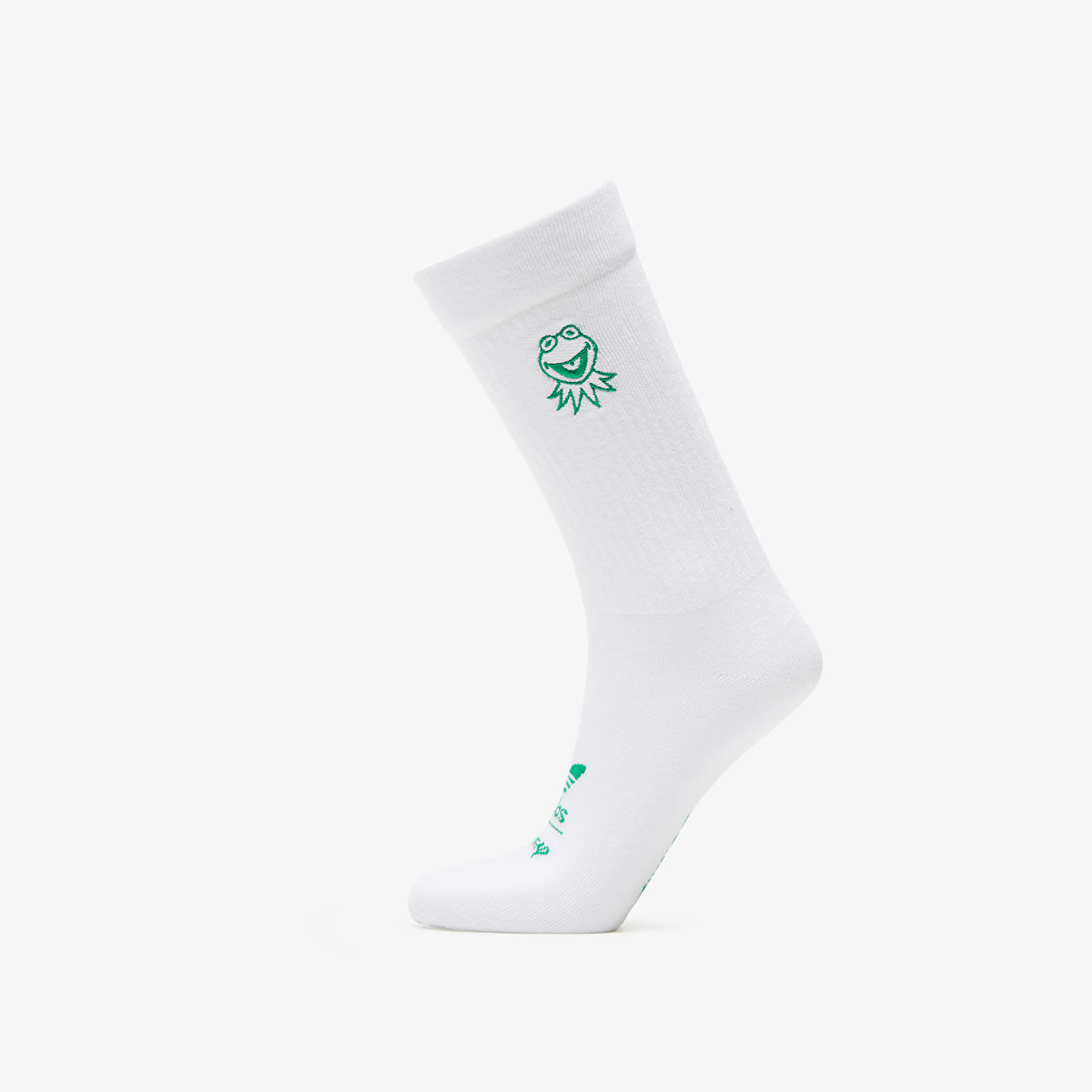 Zoknik adidas Kermit Socks 1 Pair White