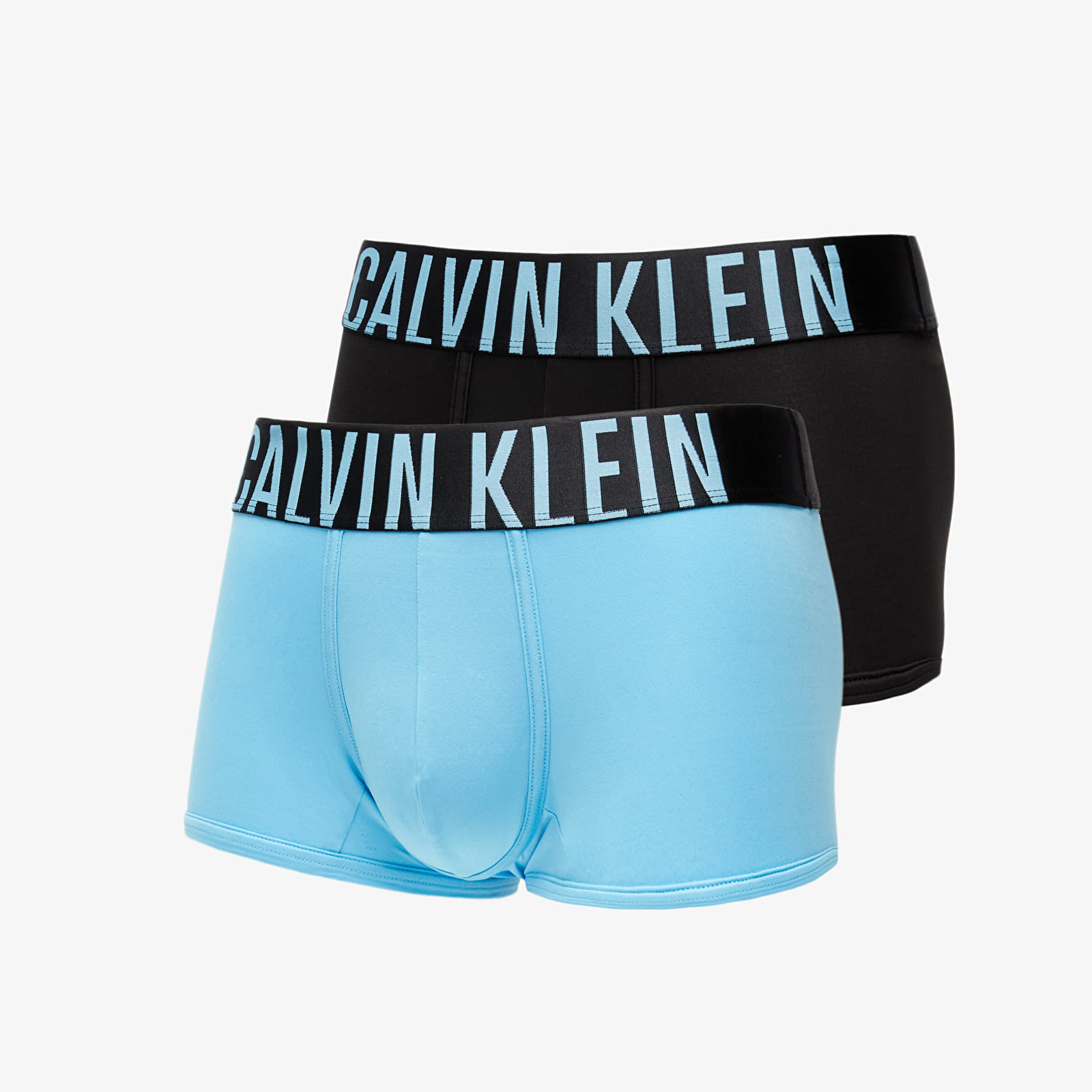Boxerky Calvin Klein Low Rise Trunks 2 Pack Black/ Blue