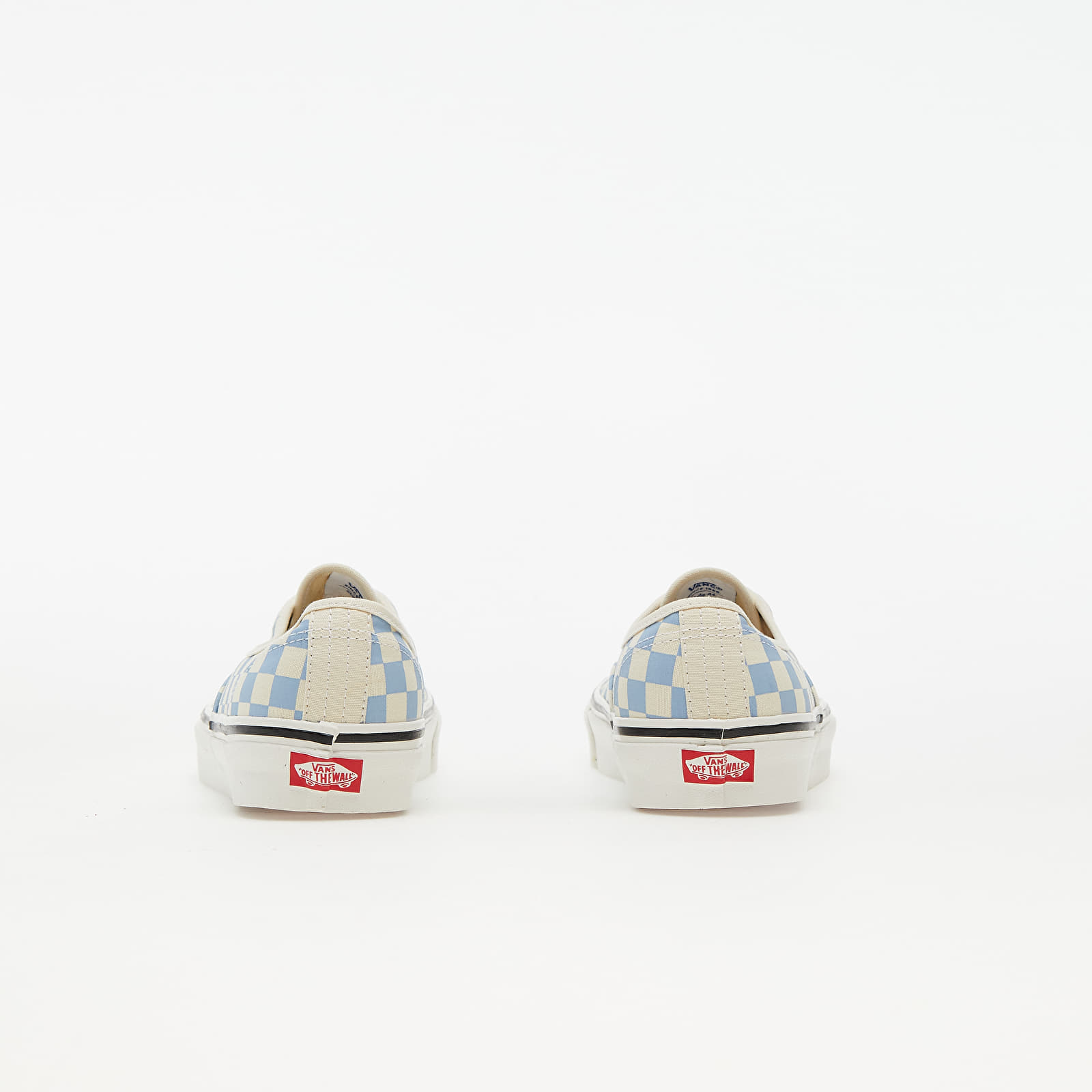 Vans checkerboard light blue on sale